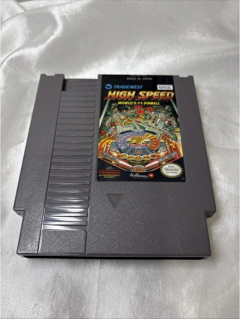 NEW NOS NIB NEVER PLAYED ORIGINAL 1992 VTG NINTENDO NES HIGH SPEED VIDEO GAME